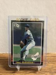 Orel Hershiser #581 Baseball Cards 1985 Donruss Prices