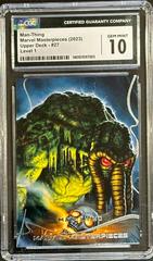 Man-Thing #27 Marvel 2022 Masterpieces Prices