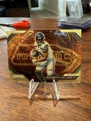 Kenneth Walker III [Gold Vinyl] #F-14 Football Cards 2023 Panini Prizm Fireworks Prices