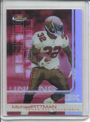 Michael Pittman [Refractor] #5 Football Cards 2002 Topps Finest Prices