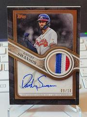 Dansby Swanson #TRAP-DS Baseball Cards 2023 Topps Series 1 Reverence Autograph Patch Prices