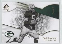 Paul Hornung Football Cards 2009 SP Authentic Prices