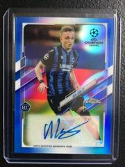 Noa Lang [Blue Refractor] Soccer Cards 2020 Topps Chrome UEFA Champions League Autographs Prices