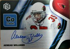 Aeneas Williams [Cobalt] #SS-AWI Football Cards 2021 Panini Elements Steel Signatures Prices