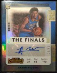 Aaron Wiggins [Autograph Finals] #150 Basketball Cards 2021 Panini Contenders Prices
