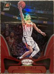 Devin Booker [Mirror Red] Basketball Cards 2018 Panini Certified Prices