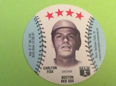 Carlton Fisk Baseball Cards 1977 Detroit Caesars Discs Prices