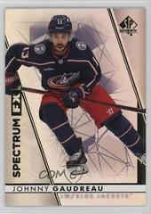 Johnny Gaudreau #S-16 Hockey Cards 2022 SP Authentic Spectrum FX Prices