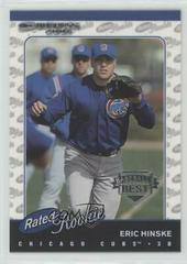 Eric Hinske [Baseball's Best Silver] #168 Baseball Cards 2001 Donruss Prices
