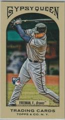 Freddie Freeman [Mini] Baseball Cards 2011 Topps Gypsy Queen Prices