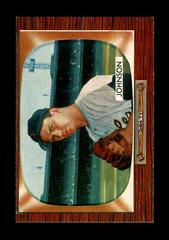Don Johnson [Don Johnson Front Orioles] Baseball Cards 1955 Bowman Prices