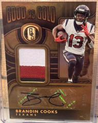 Brandin Cooks [Prime] Football Cards 2022 Panini Gold Standard Good as Autographs Prices