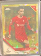 Curtis Jones [Yellow] #136 Soccer Cards 2021 Topps Chrome Sapphire UEFA Champions League Prices