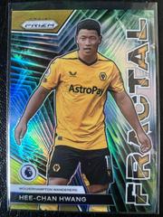 Hee chan Hwang [Gold] Soccer Cards 2022 Panini Prizm Premier League Fractal Prices