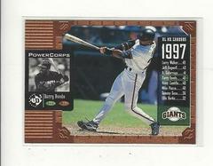 Barry Bonds #145 Baseball Cards 1998 UD3 Prices