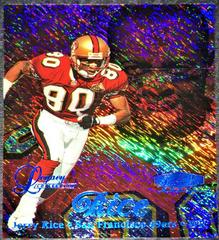 Jerry Rice [Row 1] Football Cards 1998 Flair Showcase Legacy Collection Prices