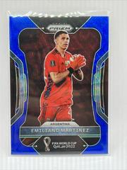 Emiliano Martinez [Blue Wave] Soccer Cards 2022 Panini Prizm World Cup Prices