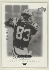 Santana Moss [Black & White Rookies] Football Cards 2001 Upper Deck Ovation Prices