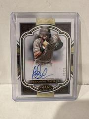 Fernando Tatis Jr. [Bronze Ink] #NLA-FTA Baseball Cards 2023 Topps Tier One Next Level Autographs Prices