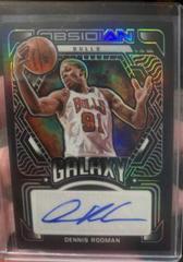 Dennis Rodman Basketball Cards 2021 Panini Obsidian Galaxy Autographs Prices