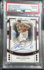 Dirk Nowitzki [Ruby] #8 Basketball Cards 2022 Panini Flawless Autograph Prices