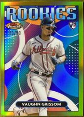 Vaughn Grissom [Gold] Baseball Cards 2023 Topps Finest Rookies Design Variation Prices