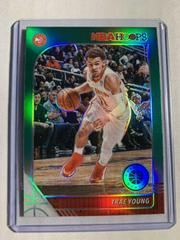 Trae Young [Green Prizm] Basketball Cards 2019 Panini Hoops Premium Stock Prices