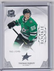Thomas Harley Hockey Cards 2020 Upper Deck The Cup Prices