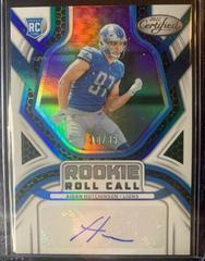 Aidan Hutchinson #RCS-AH Football Cards 2022 Panini Certified Rookie Roll Call Signatures Prices
