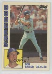 Bob Bailor Baseball Cards 1984 Topps Traded Prices