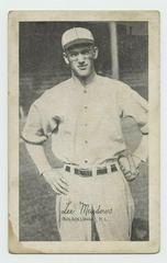 Lee Meadows Baseball Cards 1922 Exhibits Prices