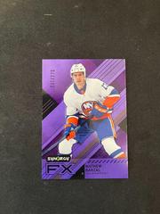 Mathew Barzal [Purple] #FX-MB Hockey Cards 2021 Upper Deck Synergy FX Prices