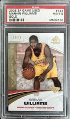 Marvin Williams [Gold] Basketball Cards 2005 SP Game Used Prices