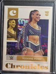 Roxanne Perez [Gold] #59 Wrestling Cards 2022 Panini Chronicles WWE Prices
