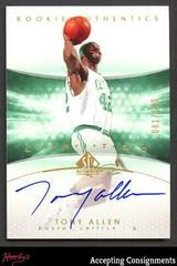 Tony Allen [Autograph Limited] #163 Basketball Cards 2004 SP Authentic Prices