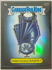 Unbreakable BARNEY [Black Refractor] #213b 2022 Garbage Pail Kids Chrome Prices