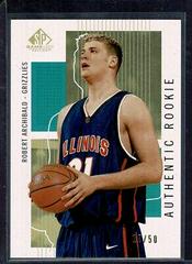 Robert Archibald [Gold] #141 Basketball Cards 2002 SP Game Used Prices