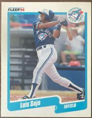 Luis Sojo #U-129 Baseball Cards 1990 Fleer Update Prices