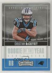Christian McCaffrey [Silver] Football Cards 2017 Panini Contenders Rookie of the Year Prices