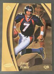 John Elway [50 Point Gold] Football Cards 1998 Collector's Edge Masters Prices