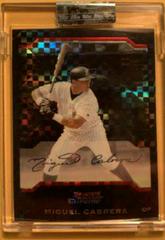 Miguel Cabrera [Xfractor] Baseball Cards 2004 Bowman Chrome Prices
