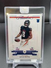 Kyle Pitts [Aquamarine] #104 Football Cards 2021 Panini Flawless Prices