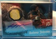 Anthony Johnson [Autograph Relic] Ufc Cards 2010 Topps UFC Main Event Prices