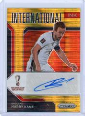 Harry Kane [Breakaway Gold] Soccer Cards 2022 Panini Prizm World Cup International Ink Autograph Prices