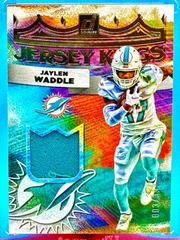 Jaylen Waddle Football Cards 2022 Panini Donruss Jersey Kings Prices