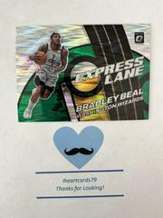 Bradley Beal [Green Shock] #20 Basketball Cards 2021 Panini Donruss Optic Express Lane Prices