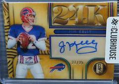 Jim Kelly Football Cards 2022 Panini Gold Standard 24K Autographs Prices