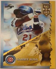 Sammy Sosa Baseball Cards 1995 Score Hall of Gold Prices
