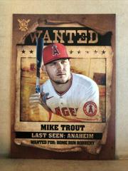 Mike Trout Baseball Cards 2021 Topps Big League Wanted Prices