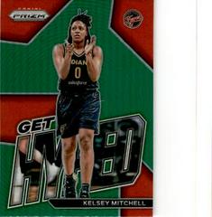 Kelsey Mitchell [Green] #10 Basketball Cards 2023 Panini Prizm WNBA Get Hyped Prices